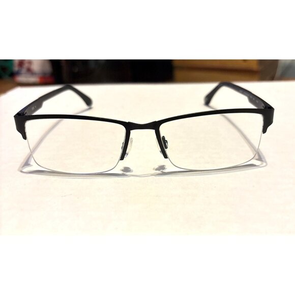 Joe 4070 Blackjack 001 Rectangular Semi-Rimless Eyeglasses  Optical Frames - Picture 6 of 6